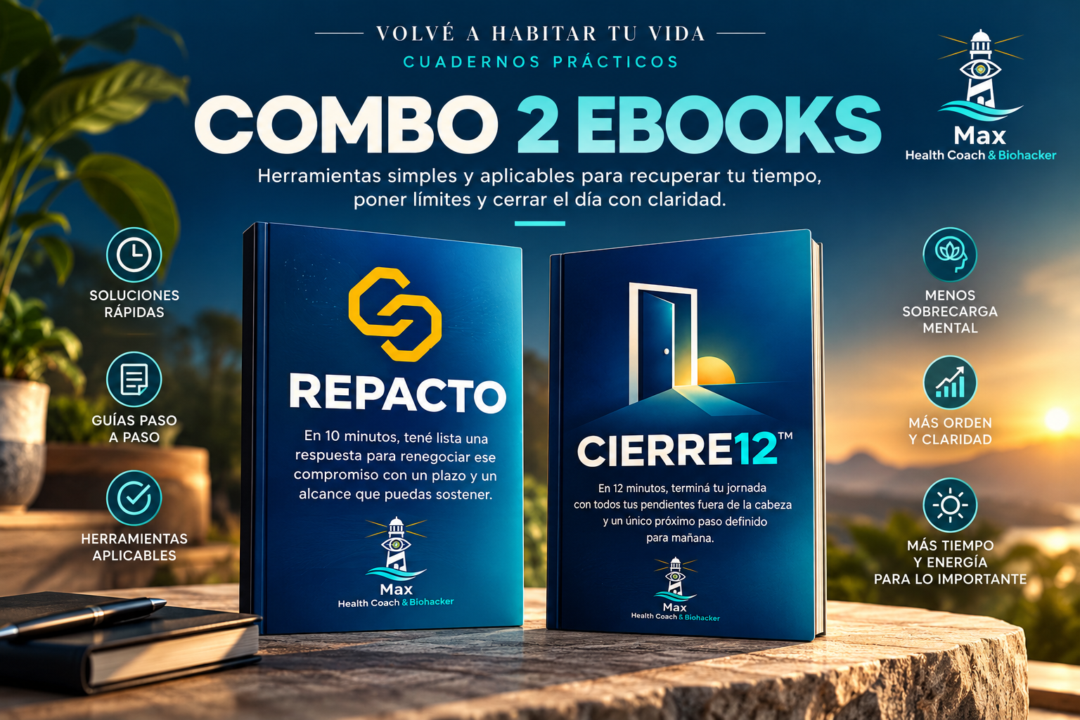 Combo REPACTO y CIERRE12 con las dos portadas